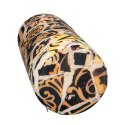 Poduszka rehabilitacyjna wałek Galicja Ø15x40 cm - welur, pianka memory foam, do podparcia karku i pleców, Bertoni