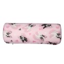 Poduszka rehabilitacyjna wałek Sweety Ø15x40 cm - welur, pianka memory foam, do podparcia karku i pleców, Bertoni