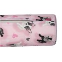 Poduszka rehabilitacyjna wałek Sweety Ø15x40 cm - welur, pianka memory foam, do podparcia karku i pleców, Bertoni