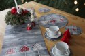 Bieżnik na stół Hearts 95×33 cm - ekologiczny filc, ochrona stołu, dekoracyjny wzór, Bertoni