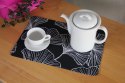 Podkładka prostokątna na stół 29×42 cm, wzór Ginkgo - ekologiczny filc, pranie 40 °C, Bertoni