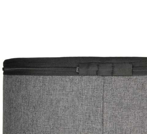 Pufa Codura Wodoodporna do Domu i Ogrodu - wzór Creeper, Elegancka, Wygodna, Stabilna, Zamek Błyskawiczny, 40 cm, Bertoni
