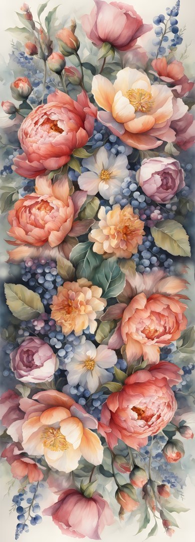 Bieżnik na stół Felicia 95×33 cm - ekologiczny filc, ochrona stołu, dekoracyjny wzór, Bertoni