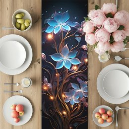 Bieżnik na stół Leia 115x40 cm - ekologiczny filc, ochrona stołu, dekoracyjny wzór, Bertoni