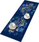Bieżnik na stół Midnight 115x40 cm - ekologiczny filc, ochrona stołu, dekoracyjny wzór, Bertoni