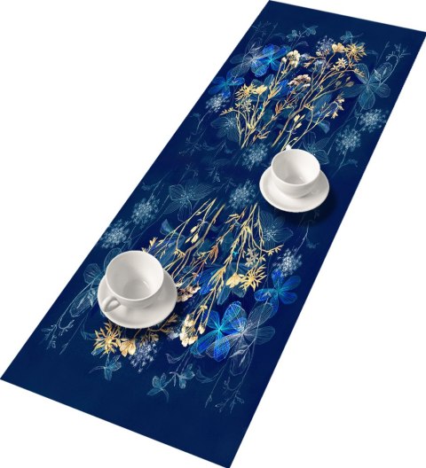 Bieżnik na stół Midnight 115x40 cm - ekologiczny filc, ochrona stołu, dekoracyjny wzór, Bertoni