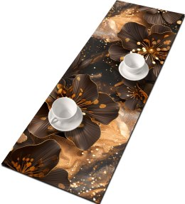 Bieżnik na stół Pearl Flower 115x40 cm - ekologiczny filc, ochrona stołu, dekoracyjny wzór, Bertoni