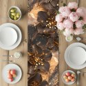 Bieżnik na stół Pearl Flower 115x40 cm - ekologiczny filc, ochrona stołu, dekoracyjny wzór, Bertoni