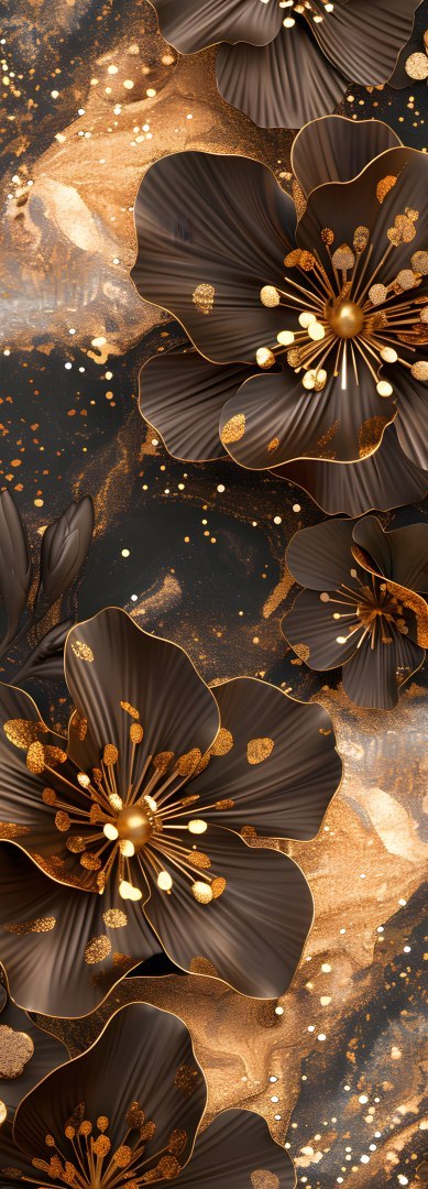 Bieżnik na stół Pearl Flower 115x40 cm - ekologiczny filc, ochrona stołu, dekoracyjny wzór, Bertoni