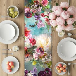 Bieżnik na stół Wild Meadow 115x40 cm - ekologiczny filc, ochrona stołu, dekoracyjny wzór, Bertoni