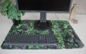 Podkładka na biurko 50×70 cm, wzór Creeper - ekologiczny filc, nadruk HD, ochrona blatu, do biura i pokoju - Bertoni