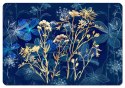 Podkładka na biurko 50×70 cm, wzór Midnight - ekologiczny filc, nadruk HD, ochrona blatu, do biura i pokoju - Bertoni