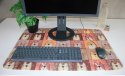 Podkładka na biurko 50×70 cm, wzór Pexeso - ekologiczny filc, nadruk HD, ochrona blatu, do biura i pokoju - Bertoni