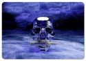 Podkładka na biurko 50×70 cm, wzór Skull - ekologiczny filc, nadruk HD, ochrona blatu, do biura i pokoju - Bertoni