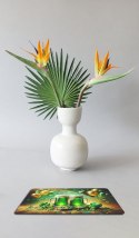 Podkładka prostokątna na stół 29×42 cm, wzór Happy - ekologiczny filc, pranie 40 °C, Bertoni