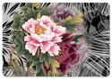 Podkładka prostokątna na stół 29×42 cm, wzór Ikebana - ekologiczny filc, pranie 40 °C, Bertoni