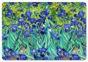 Podkładka prostokątna na stół 29×42 cm, wzór Irysy - ekologiczny filc, pranie 40 °C, Bertoni