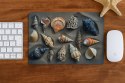 Podkładka prostokątna na stół 29×42 cm, wzór Shells - ekologiczny filc, pranie 40 °C, Bertoni