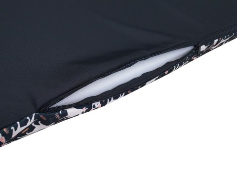 Legowisko materac dla psa XXL 110×80×5 cm - pianka, wodoodporny pokrowiec, nadruk „Bullteriers", Bertoni