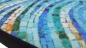 Legowisko materac dla psa XXL 110×80×5 cm - pianka, wodoodporny pokrowiec, nadruk „Mosaic", Bertoni
