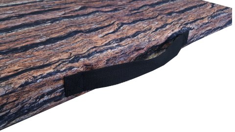 Materac ortopedyczny dla psa ORTO XXL 110×80×7 cm - nadruk Akacja, pianka memory, wodoodporny pokrowiec, Bertoni