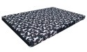 Materac ortopedyczny dla psa ORTO XXL 110×80×7 cm - nadruk Bullteriers, pianka memory, wodoodporny pokrowiec, Bertoni