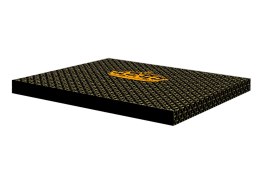 Materac ortopedyczny dla psa ORTO XXL 110×80×7 cm - nadruk Korona, pianka memory, wodoodporny pokrowiec, Bertoni