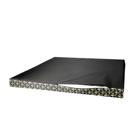 Materac ortopedyczny dla psa ORTO XXL 110×80×7 cm - nadruk Korona, pianka memory, wodoodporny pokrowiec, Bertoni