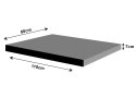 Materac ortopedyczny dla psa ORTO XXL 110×80×7 cm - nadruk Korona, pianka memory, wodoodporny pokrowiec, Bertoni