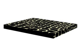 Materac ortopedyczny dla psa ORTO XXL 110×80×7 cm - nadruk Krokodyl, pianka memory, wodoodporny pokrowiec, Bertoni