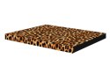 Materac ortopedyczny dla psa ORTO XXL 110×80×7 cm - nadruk Panterka, pianka memory, wodoodporny pokrowiec, Bertoni