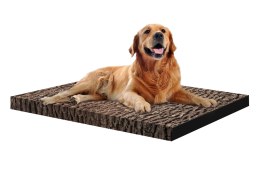 Materac ortopedyczny dla psa ORTO XXL 110×80×7 cm - nadruk Robina, pianka memory, wodoodporny pokrowiec, Bertoni