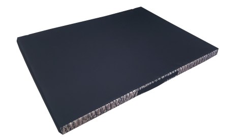 Materac ortopedyczny dla psa ORTO XL 80×55×7 cm - nadruk Robina, pianka memory, wodoodporny pokrowiec, Bertoni