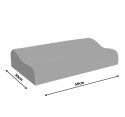 Poduszka ortopedyczna, ergonomiczna, profilowana z pianki memo zdrowotna do spania 30x50 cm - Deco Kremowa