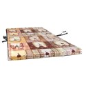 Poduszka wodoodporna na krzesło z oparciem TIP 80x40 cm Pexeso Beige