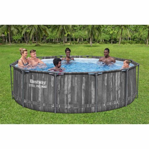 Basen ogrodowy stelażowy 366 x 100 cm 10w1 Bestway 5614X Bestway