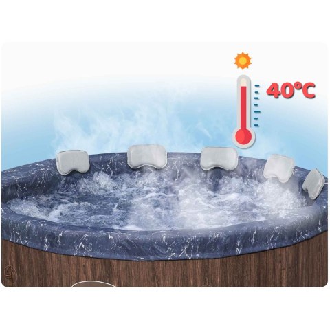 Dmuchane SPA Lay-Z Toronto 7 osobowe hydromasaż WiFi Bestway 6001W Bestway