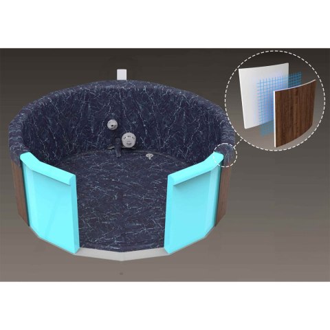 Dmuchane SPA Lay-Z Toronto 7 osobowe hydromasaż WiFi Bestway 6001W Bestway