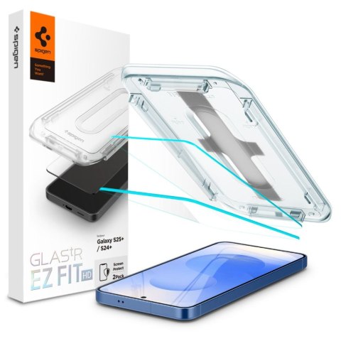 Szkło hartowane na Samsung Galaxy S24+ Glas.tR EZ Fit - 2 szt.