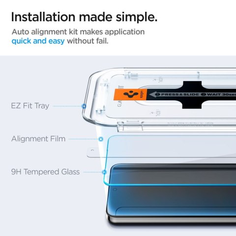 Szkło hartowane na Samsung Galaxy S24+ Glas.tR EZ Fit - 2 szt.