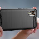 Etui case plecki na Samsung Galaxy XCover 7 TPUCarbon - czarne
