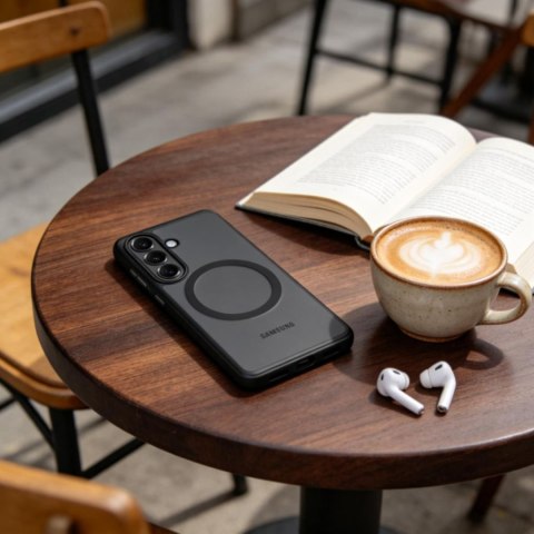Etui pokrowiec ochronny na Samsung Galaxy S26 MagPeak MagSafe - czarny