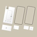 Szkło hartowane na Xiaomi 15T / 15T Pro Glass Fit+ czarne - 2 szt.