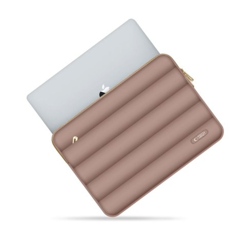 Torba pokrowiec Puffy na laptopa 13-14'' + etui na akcesoria - brązowy