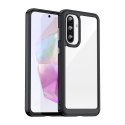 Etui pokrowiec z elastyczną ramką do Samsung Galaxy A26 Outer Space Case - czarny