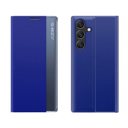 Etui pokrowiec z klapką podstawką na Samsung Galaxy A26 New Sleep Case - niebieskie