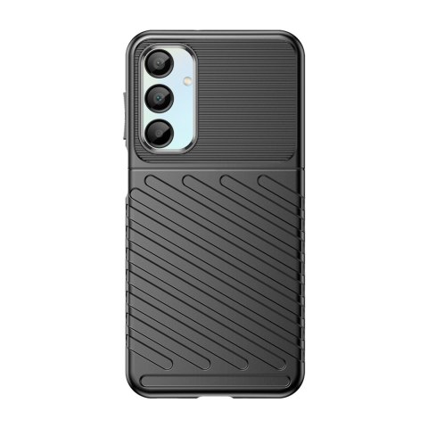 Etui silikonowe pancerny pokrowiec na Samsung Galaxy A26 Thunder Case - czarny