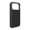 Etui z aluminiowymi przyciskami na iPhone 17 Pro Max Pure Icon Mag Pro Liquid Silicone MagSafe - czarne