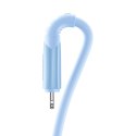 Kabel przewód USB-C - iPhone Lightning Vibrant Series 30W 1.2m - niebieski