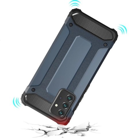 Pancerne hybrydowe etui pokrowiec na Samsung Galaxy A26 Hybrid Armor - srebrny